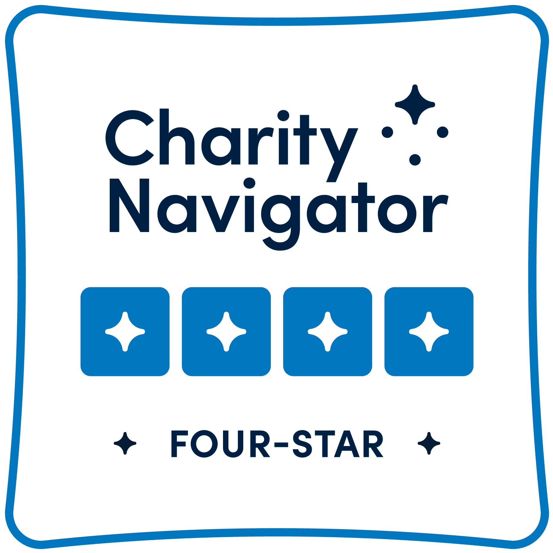 Four-Star seal from Charity Navigator