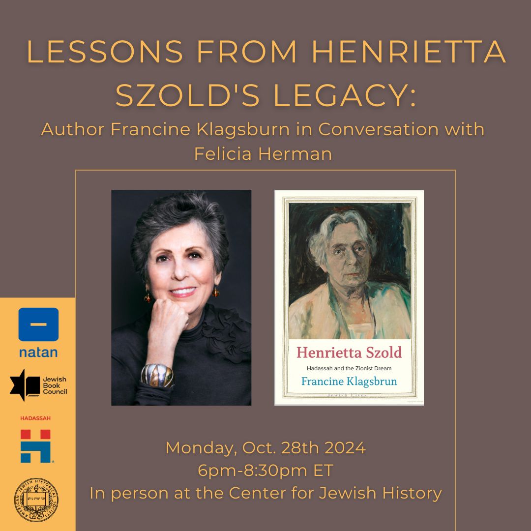 Henrietta Szold event image