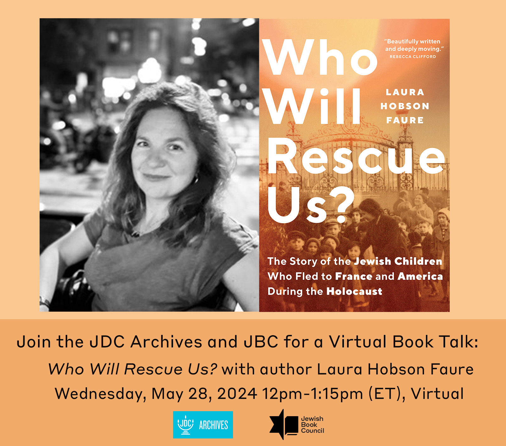 JDC and Jewish Book Council May Event 2025