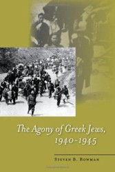 Cover of The Agony of Greek Jews, 1940-1945