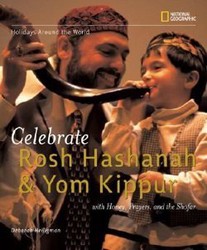 Cover of Celebrate Rosh Hashanah & Yom Kippur with Honey, Prayers and the Shofar