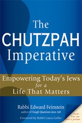 Cover of The Chutzpah Imperative: Empowering Today's Jews for a Life That Matters