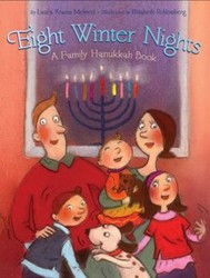 Cover of Eight Winter Nights: A Family Hanukkah Book