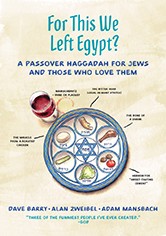 Cover of For This We Left Egypt?: A Passover Haggadah for Jews and Those Who Love Them
