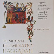 Cover of The Medieval Illuminated Haggadah: Family Edition