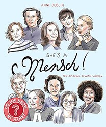 Cover of She's a Mensch!: Ten Amazing Jewish Women