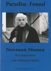 Cover of Paradise Found: An Interview of Norman Manea with Hannes Stein