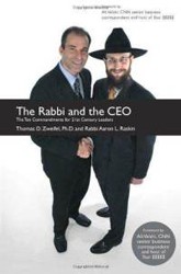 Cover of The Rabbi and the CEO: The Ten Commandments for 21st Century Leaders