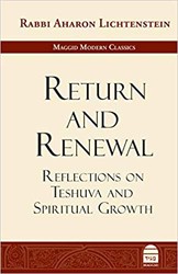 Cover of Return and Renewal: Reflections on Teshuva and Spiritual Growth