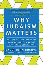 Cover of Why Judaism Matters: Letters of a Liberal Rabbi to His Children and the Millennial Generation